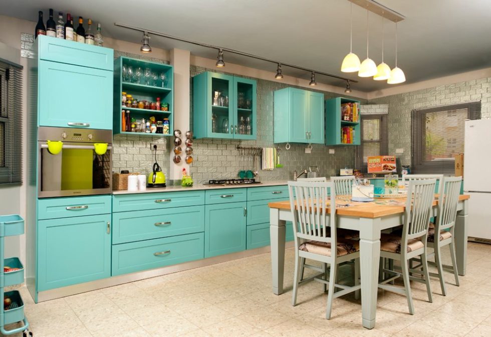 Fusion interior design - kitchen and dining room