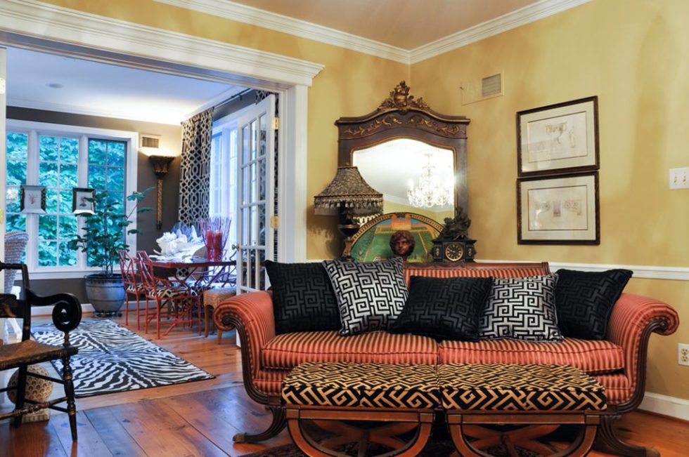 Fusion living room design