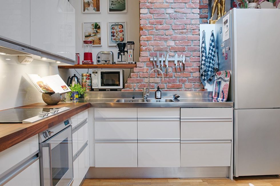 Modern Attic Apartment in the Scandinavian Style