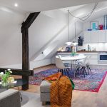 Modern Attic Apartment in the Scandinavian Style