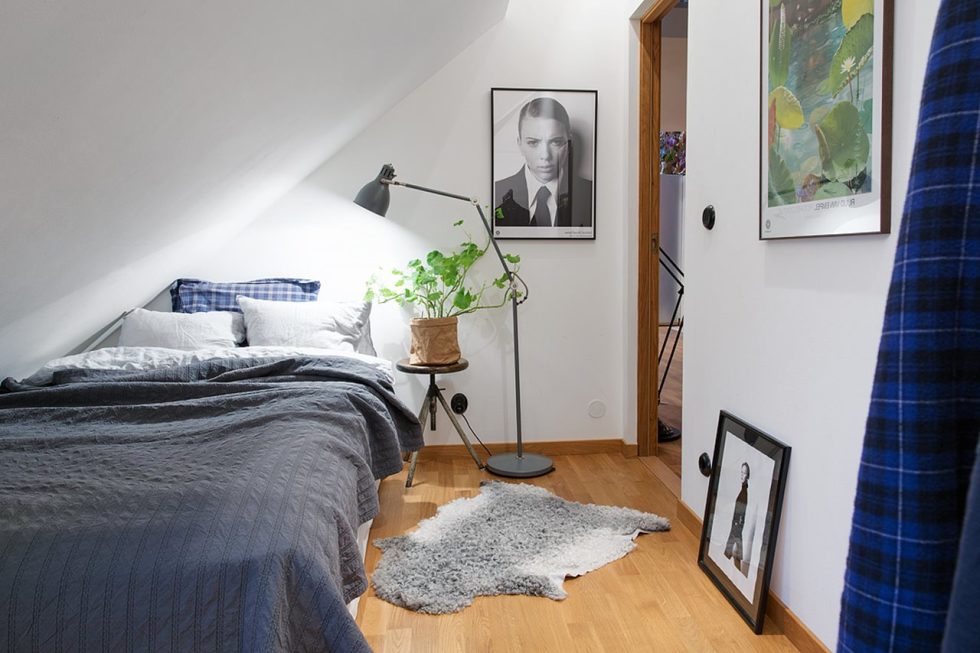 Modern Attic Apartment in the Scandinavian Style