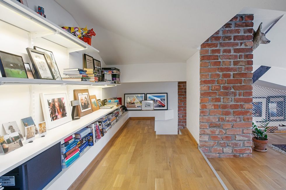 Modern Attic Apartment in the Scandinavian Style
