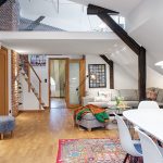Modern Attic Apartment in the Scandinavian Style