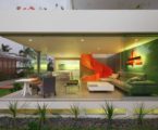 AttractiveOpen TerracedManorHouseattheCoastofLima,Peru