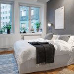 Bedroom design in Scandinavian style