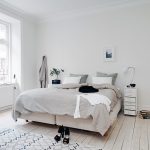 Bedroom design in Scandinavian style