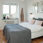 Bedroom design in Scandinavian style
