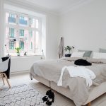 Bedroom design in Scandinavian style
