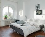 Bedroom design in Scandinavian style