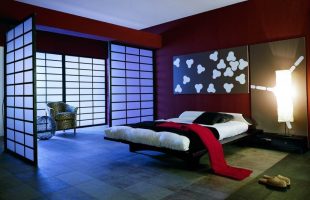 Bedroom in Japanese style