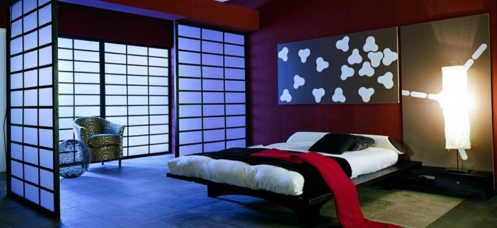 Bedroom in Japanese style