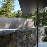 Modern House on the Ocean`s shore in Canada