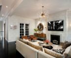 Eclecticism in interior design: New York townhouse in a mixed style