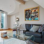 Scandinavian interior style of a charming apartment