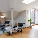 Scandinavian interior style of a charming apartment
