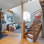 Scandinavian interior style of a charming apartment