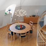 Scandinavian interior style of a charming apartment