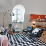 Scandinavian interior style of a charming apartment