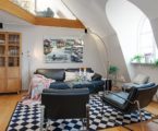 Scandinavian interior style of a charming apartment