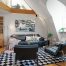 Scandinavian interior style of a charming apartment