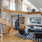 Scandinavian interior style of a charming apartment