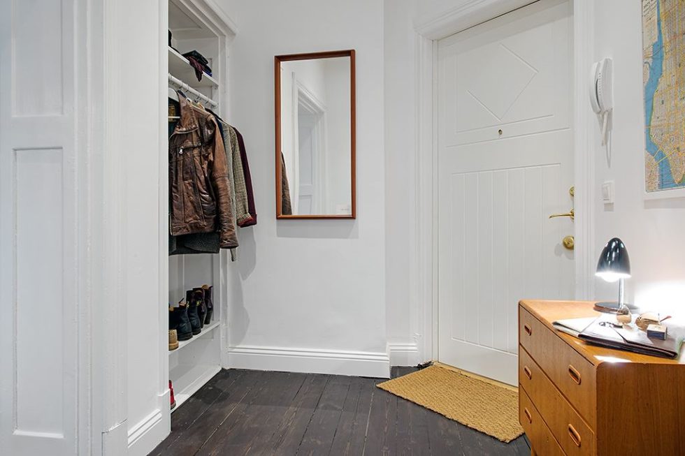 The Delightful Design of the Studio Flat Scandinavian Style - hall 2