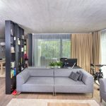 Architectureandinteriordesignofthethree storybuildinginmodernstylewithasaunaandapool