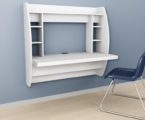 What is a wall mounted laptop desk and where do you put it?