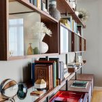 Modern apartment with three bedrooms decorated in eclectic style
