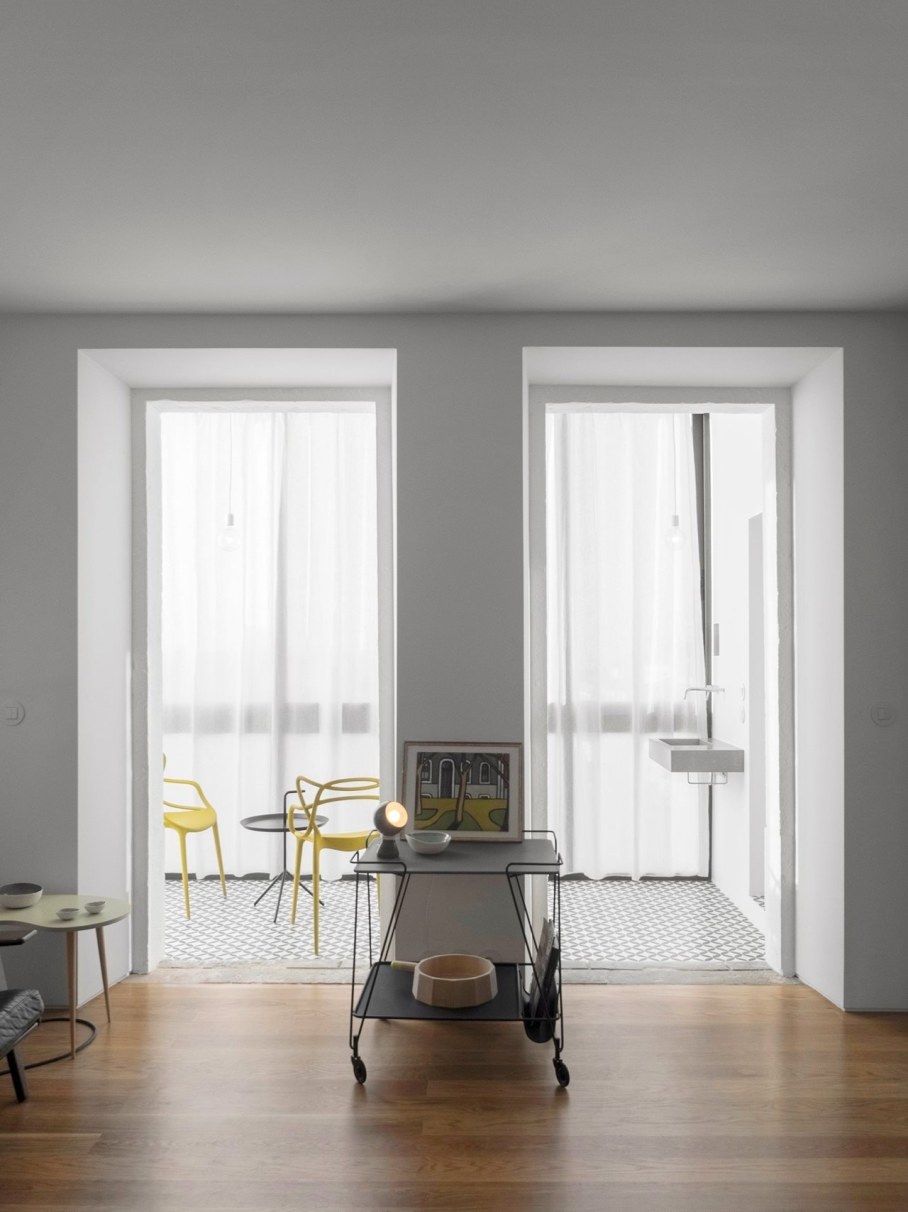 Principe Real Apartment from Fala atelier - Living room 8