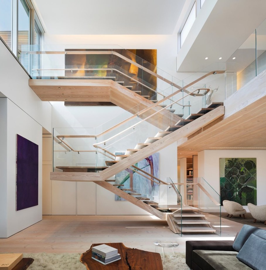 Scandinavian loft in Soho from Gabellini Sheppard Associates - Staircase