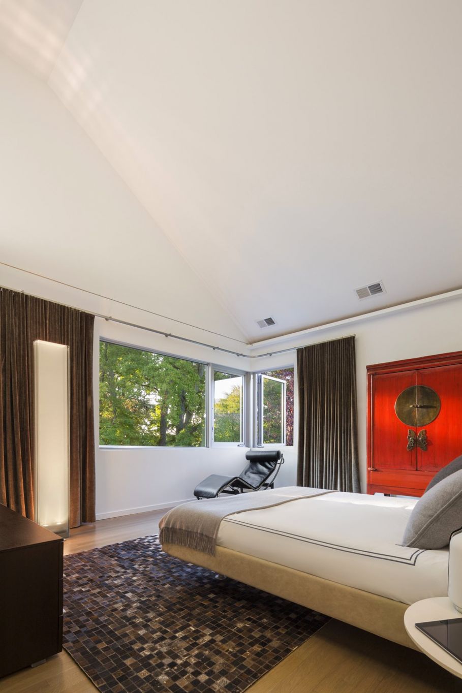 Colonial house from Fougeron Architecture studio - Bedroom