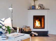 Howtodecoratethezonearoundthefireplace:originalideas