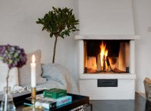 Howtodecoratethezonearoundthefireplace:originalideas