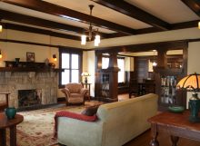 Howtodecoratethezonearoundthefireplace:originalideas