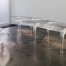 Zaha Hadid demonstrated amazing features of acryl at «Liquid Glacial Table» collection