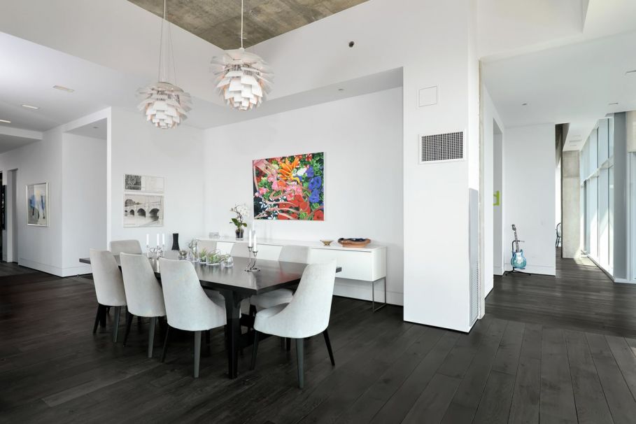 Penthouse Hi-Rise with panoramic view of Chicago - Dining place
