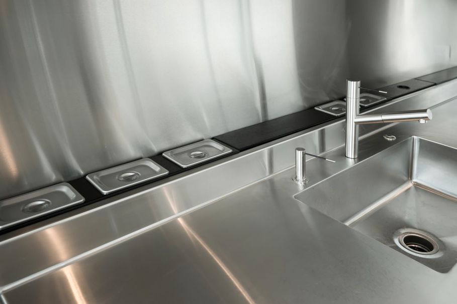 Penthouse Hi-Rise with panoramic view of Chicago - Kitchen furniture