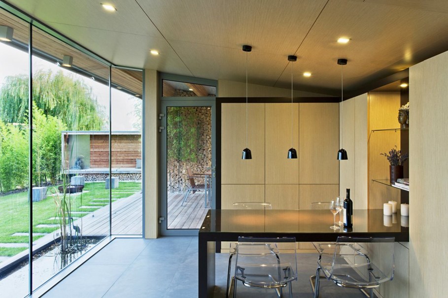 The House For The Villatic Rest From Toth Project Architect - Dining place