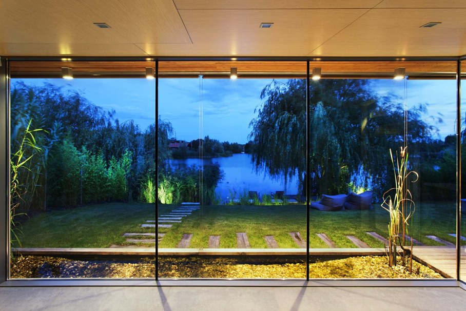 The House For The Villatic Rest From Toth Project Architect - Panoramic windows