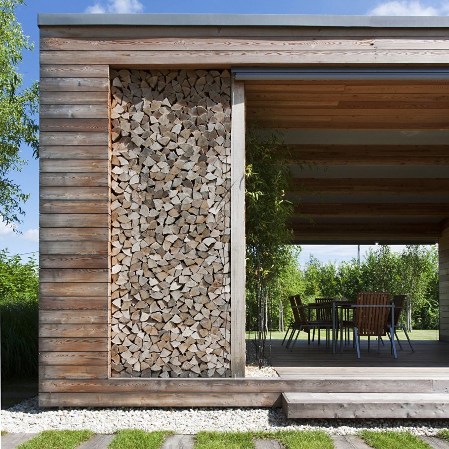 The House For The Villatic Rest From Toth Project Architect - Terrace