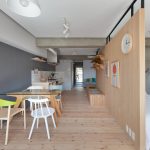 The apartment renovation from a Sinato studio in Yokohama