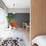 The apartment renovation from a Sinato studio in Yokohama