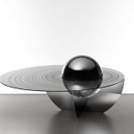 The cosmic design of the Boullee coffee table