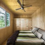 The new house on the site of an old cottage in Canada
