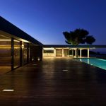 The shining “Plane House” residence on the Greek island