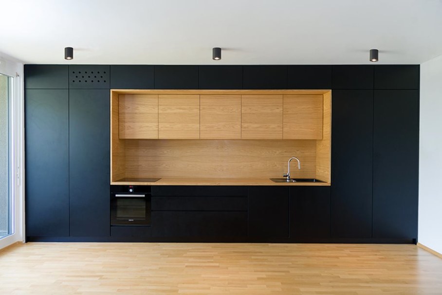 Youth Apartment in Ljubljana by Arhitektura doo studio - Kitchen 2