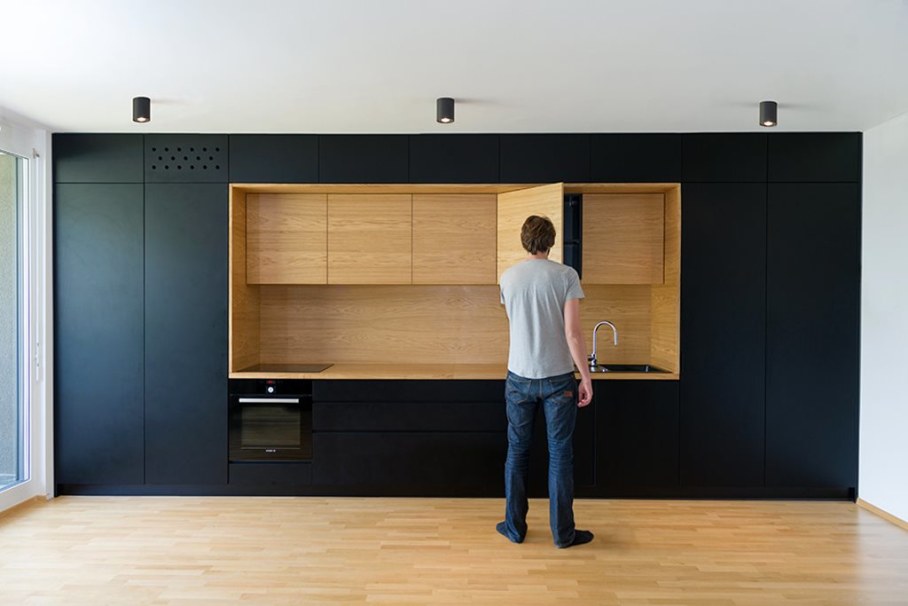 Youth Apartment in Ljubljana by Arhitektura doo studio - Kitchen 3
