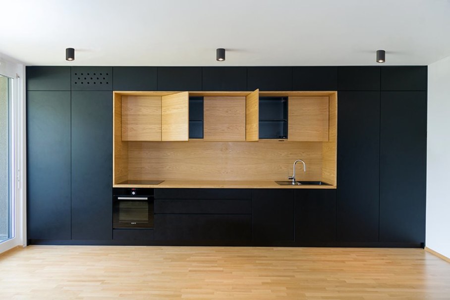 Youth Apartment in Ljubljana by Arhitektura doo studio - Kitchen 4