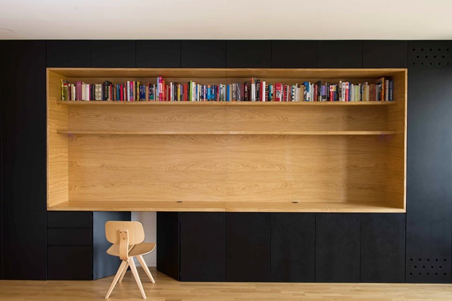 Youth Apartment in Ljubljana by Arhitektura doo studio - Workplace